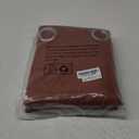 ChrisDowa 100% Blackout Birch Solid Curtains 90 Inches Long 2 Panels for Bedroom Living Room, Farmhouse Room Darkening Thermal Insulated Soundproof Grommet Top Window Treatment Drapes, 52x90