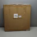 25 x 25 High-End Light Luxury Leather Round Oversized Tray - Ottoman Coffee Food Serving for Family Dinner, Outdoor Picnic & Party Essentials | Versatile Home Decor Tray(25 inch Black)