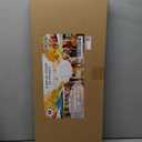 Acrylic Sticker Display Stand with Curved Pockets for Big 4'' Stickers- Brochure Holder with Customizable Space - On the Go Display Stands for Vendor Events - Ideal for Small Business Vendors (Medium)