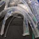 8Pcs Plastic Syringe Set 60ml 20ml Industrial Plastic Syringe with Handy Tubing 30cm(12in) for Refilling Fluids, Feeding Pets, Drawing Oil, Measuring, Watering, Multiple Uses, 20mlx2 + 60mlx2+ Hosex4