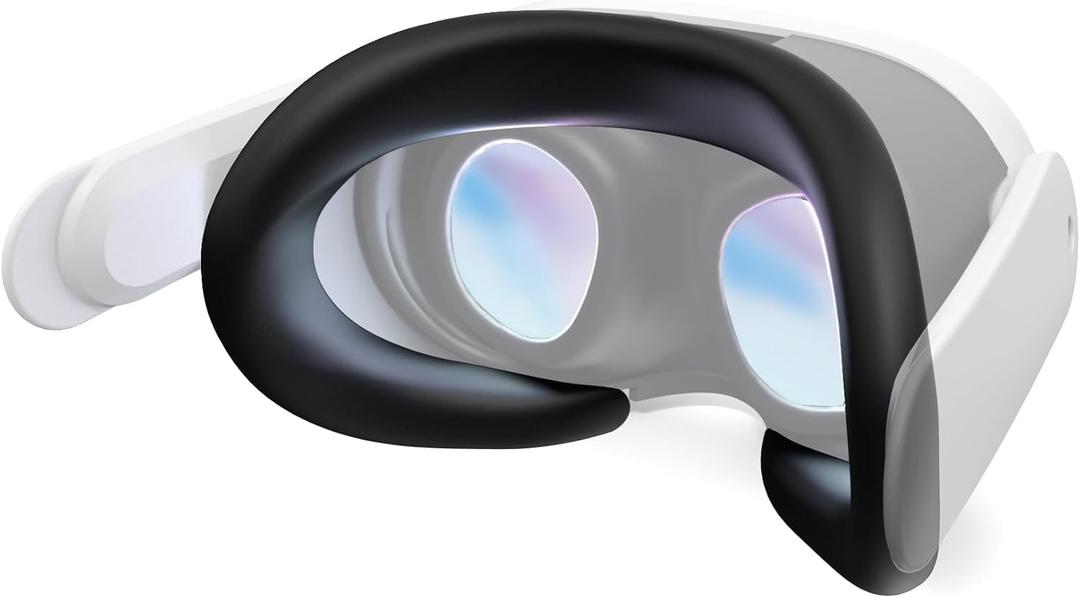 APEXINNO VR Silicone Face Pad Cover for Meta Quest 3 Original Headset – Enhanced Comfort, SweatResistant, Soft Cushion Replacement for Oculus/Meta Quest 3 Accessories