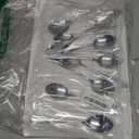 24 Pcs Teaspoons Set, Food-Grade Stainless Steel Spoons Silverware, Cutlery Tea Spoons, Durable Dessert Spoons, Metal Spoon for Home, Kitchen or Restaurant, Mirror Polished, Dishwasher Safe 6.7 Inch