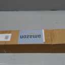 Ivilon Window Curtain Rod End Cap - 1 inch Pole. 120 to 240 Inch. Black