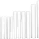 12 Pcs Nylon Drift Punch Set, Non-marring Non-sparking Nylon Rod, 15/64, 5/16, 25/64, 15/32, 19/32, 45/64 inches