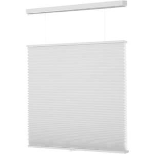 MYshade Top Down Bottom UpTDBU Cellular Shades, 1.5 inch Cordless Light Filtering Honeycomb Pleated Blinds for Windows Home Bedroom Office, Light Control, Thermal Insulated, 38" W x 64" H,White