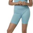 Andrew Marc Women's Liquid High-Rise Biker Shorts S