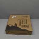 Height Adjustable Portable Folding Toilet for Camping, Adults & Kids, 400 lbs Capacity | Compact Travel Toilet with Lid, Waste Bags & Gel Packs | Outdoor, RV, Hiking, Emergency Potty