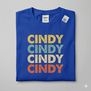 Cindy Name T-Shirt (Small)