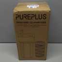 PUREPLUS 1-Stage Whole House Water Filter, with Iron Manganese Reducing Water Filter, 10"x4.5" Cartridge Universal Housing, Pre-Filtration System for Well Water, 1" NPT Port, Pressure Release