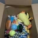 Jungle Puppy Play Gym with 17 Dog Toys, PVC Frame Activity Center for Small Dogs and Puppies, 12 Hanging & 5 Interactive Enrichment Toys, Stuffed, Teething & Squeaky Toy, Puppy Gift