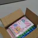 Dealot 28 Pcs stackable pencils Fun Emojis Pencil 5 in 1 Stacking Colored,Fun Stackable Pencils for kids Easter Basket Stuffer Birthday Party Goodie Bag Filler School Class Party Favors