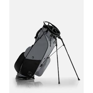 Pins & Aces Player Preferred Golf Bag - Premium Design, Lightweight Golf Bag with Stand - Velvet-Lined 14-Way Club Divider System (Flat Ash)