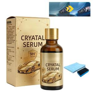 2 x Cryatal Serum,Cristal Serum,Crystal Serum for Cars,Advanced Graphene Ceramic Coating for Cars，Used for Car Detail Protection and Lighting, Paint, Scratch Resistance, and Wheel Coating Repair. (1)