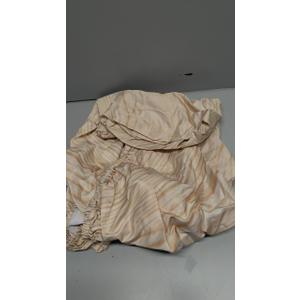 Rectangle Table Cloth Cover Waterproof Elastic Fitted Polyester Fitted Tablecloths for 6 Foot Tables for Indoor,Picnic, Camping, Outdoor 60" x 30"Wood Grain