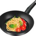 9.5 Nonstick Frying Pan, Nonstick Fry Pan Griddle Pan, Dishwasher and Oven Safe, PFOA-Free, Stovetop Grill Pan Works with Gas, Electric Stove, Induction Cooktops