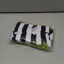 Black Striped Dog Suit wit Green Wig Scientist Dog Costume Pet Costume Cosplay Clothes Outfit Accessories Party Favors (Small, Striped Clothes with Wig)