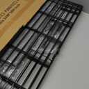 PJYuCien Dog Playpen, 8 Panels 30H Dog Playpen Indoor with Grey Bottom Pad and Top Cover, Metal Foldable Dog Pen for Indoor Use, Better for Small Medium Animals, Grey