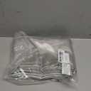 MCEAST 2 Packs Satin Tablecloth 102 x 58 Inches Rectangular Table Overlay Cover Bright Silk Tablecloth Smooth Fabric Table Decor for Wedding Banquet Decoration (Silver)