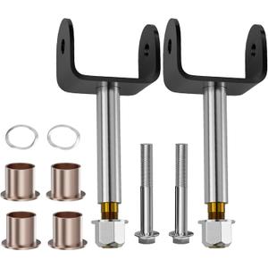 Panglong Front End King Pin Repair Kit, Club Car Front End Parts Suitable for 2004-UP Precedent Gas & Electric Golf Carts OEM #102287201, 103638601, 102288201, 102288401