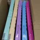 6 Pcs Plastic Clipboard with Storage, Colored A4 Nursing Heavy Duty Clip Board Folder, Waterproof Clipboard Case Box with Pen Holder SideOpening Nursing Clip Board for Office, Hospital Nurse, Lawyer