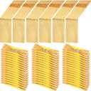 Newwiee 54 Pcs Gold Sequin Chair Sashes and Table Runners, 48 Sequin Chair Bows, 6 Glitter Table Runners for Birthday Party Wedding Banquet Holiday Decorations