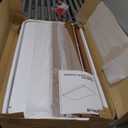 Wire Shelf Covers, Bamboo Wire Rack Covers for Pantry, Closet (5pcs, 36" W x 16" D)