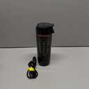 Car Electric Kettle for Travel : FVPE 12V/24V Small Electric Water Kettle, Multi-Temp Control 400 mL Portable Car Water Boiler for Brewing Coffee Tea,LCD Display 304 Stainless Steel Truck Heating Cup (Black)