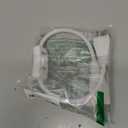 STARELO Extension Cord with Switch 3-Prong Indoor White Extension Cord,18AWG,Control Switch ON/Off 3A 125V NEMA 5-15R Grounded Plug Receptacle.（1.5FT White）