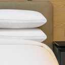 JICUSE Bed Pillows for Sleeping 1 Pack,King Size,Luxury Hotel Collection Pillow,Soft Fluffy and Great Support Down Alternative Filling,Gusseted Pillow for Side and Back Sleepers(20x34)