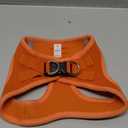 Best Pet Supplies Voyager Step-in Air Harness - All Weather Mesh, Reflective, No Pull Harness for Dogs, Cats - Secure with Hook & Loop Fastener, Buckle, Double D-Rings - Orange, M (M (Chest: 16 - 18"))