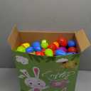 LINAYE 200 Packs Prefilled Easter Eggs with Toys Inside - Pre Filled Stuffed Easter Eggs for Hunt, Basket Stuffers, Party Favors Gifts for Kids Toddler