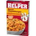 Hamburger Helper Bacon Cheeseburger Pasta Meal (5.1 oz - 12 Pack) No Artificial Flavors, Ready in 3 Easy Steps, Quick Meals Perfect for Midweek Dinners, Busy Evenings & Families On-the-Go (EXP 06/06/26)