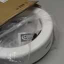 Carex Toilet Seat Riser, Elongated Raised Toilet Seat Adds 3.5 inches to Toilet Height, for Assistance Bending or Sitting, 300 Pound Weight Capacity Toilet Riser