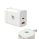 ReTrak - 70W Retractable USB-C Notebook Charger - White