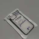 MLB New York Yankees iPhone Case - Clear Back Panel with Team Logo, Rugged Drop Protection for iPhone 15 Pro Max, NY Yankees (Yks)