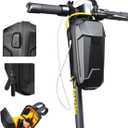 Scooter Storage Bag with USB Charging Port, Electric Scooter Handlebar Bags for Escooter, Electric Bike, Ebike (Standard-long Straps)