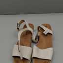 DREAM PAIRS Women's Open Toe Buckle Ankle Strap Espadrille Platform Wedge Sandals (7.5)