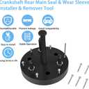 3164780 Crankshaft Rear Main Seal & Wear Sleeve Installer & Remover Tool Kit Fit for Cummins ISX QSX ISX15 ISX12 Cummins tools