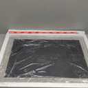 COGOOD Farmhouse Barn Door Mirror - 30 X 21 Rustic Wood Framed Wall Mirror for Bathroom, Living Room, Entryway Wall Decor (Grey)