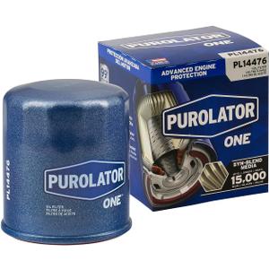 Purolator PL14476 PurolatorONE Advanced Engine Protection Spin On Oil Filter Compatible With Toyota Corolla, Camry, Prius, Yaris, Sienna, C-HR, Prius C, Prius Prime, Pontiac Vibe and Scion xB