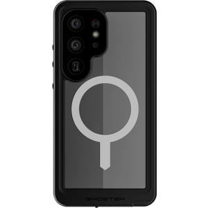 Nautical Slim Galaxy S25 Waterproof Case Rugged with Screen Protector, Camera Lens Cover and Magnetic MagSafe Compatible with Samsung S25 2025 (6.2") (Clear)