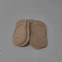 SIXDAYSOX No Show Socks Women for Flats 4 to 8 Pack Non Slip Invisible Ultra Low Cut Socks Shoe Size 5-8/9-11 (6 Pairs-nude)