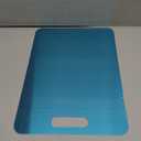 Titanium Cutting Board, New Upgrade Pure Titanium Cutting Boards for Kitchen, Double Sided Non Toxic Katuchef titanium Cutting Board, Hygiene Durable Dishwasher Safe Chopping Board (L:15.35IN*11.02IN)