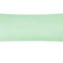 Evolive Ultra Soft Microfiber Body Pillow Cover/Pillowcases 21"x54" with Hidden Zipper Closure (21"x54" Body Pillow Cover, Mint)