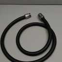 Giraffe Tools Leader Hose 5ft x 5/8", Custom Length, Heavy Duty, No Kink, Flexible, Rubber Garden Hose, Leakproof Water Hose with Male to Female Fittings, 600 Burst PSI