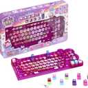 Keyboard Mega Pack - The Ultimate Starter Set | Includes Storage Keyboard & 15 with Exclusive Mega Pack Characters | Clickable Collectibles | Ages 6+