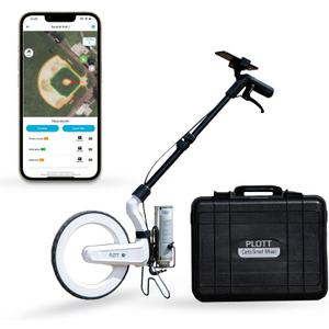 Carta Digital Map & Measuring Wheel, Sprayer attachement and Carrying Case, Connects to App for Quick Estimation and Sharing Files