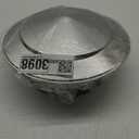Cone Top Chimney Cap, RoundChimney Cover Cap Outside Roof Fireplace Screen Cover Exterior Stove Pipe Topper (Silver, 8in)