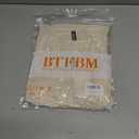 BTFBM Casual Fall Tops for Women 2025 Long Sleeves Solid Shirts Crew Neck Loose Fit Work T Shirt (Beige, XXL)