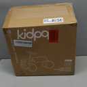 kidpop Toast Baby Walker Convertible Push Rider with Detachable Seat Anti-Tip Tri-Frame & Food-Grade Basket Balance Bike for 10-36 Months (Red)